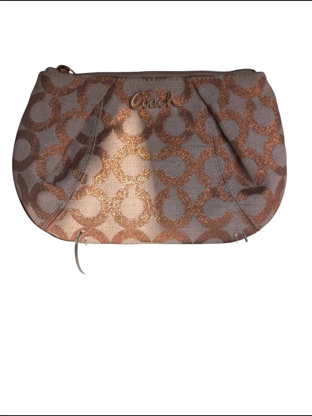Coach Parker Rare Iridescent Copper Kisslock Hobo & Wristlet (B0993-13509)
